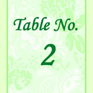 Garden Table Card 4x5